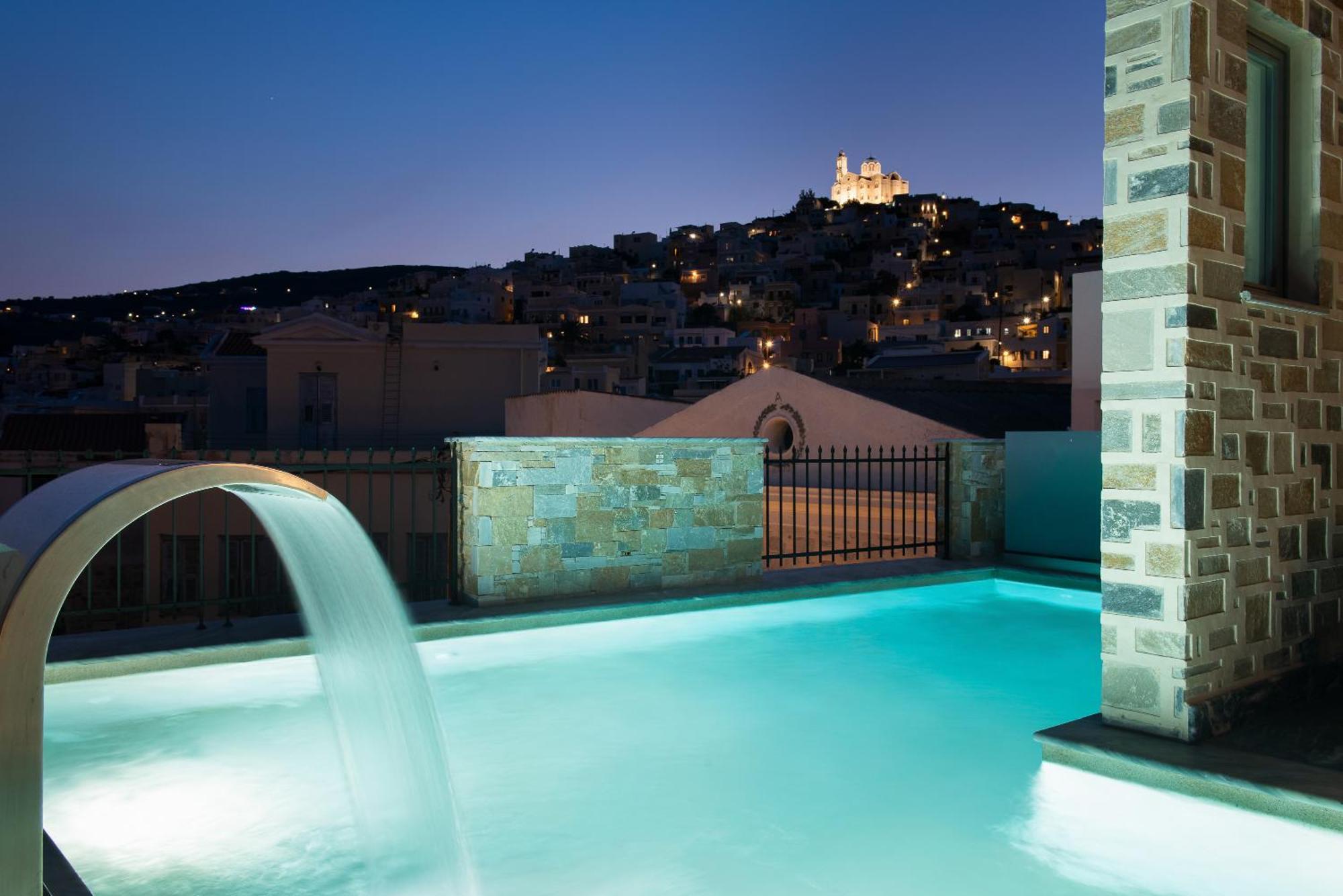 Argini Syros Hotel Ermúpoli Kültér fotó